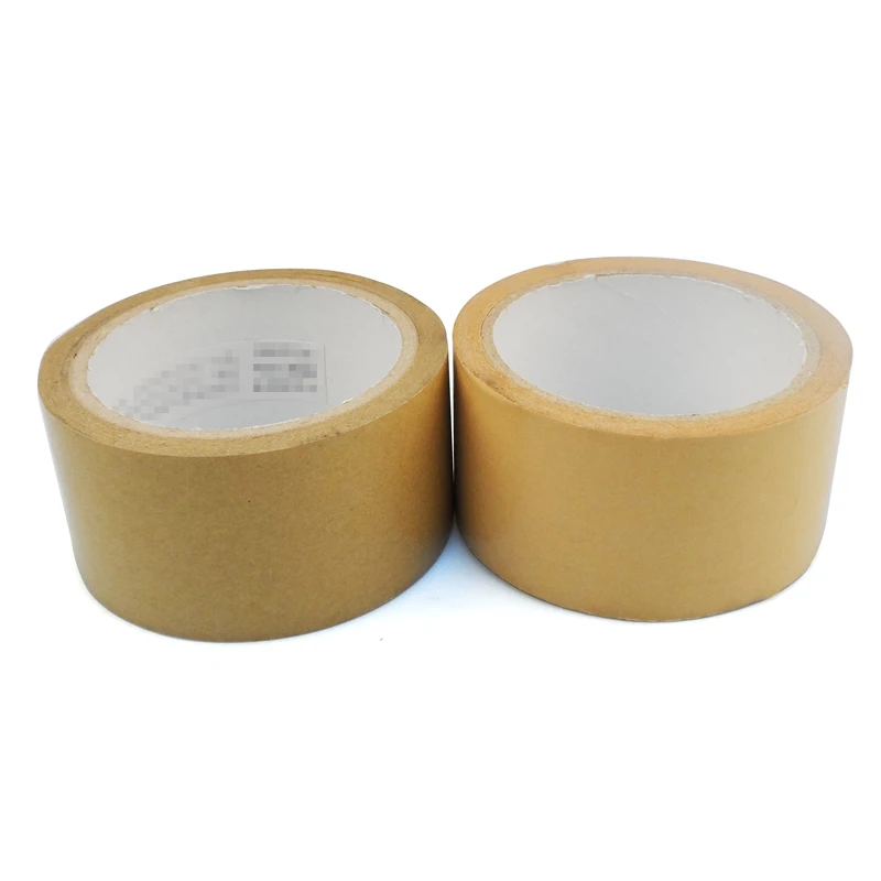 Free sample Eco-friendly coated PE Gummed Kraft paper tape for Packaging Carton sealing