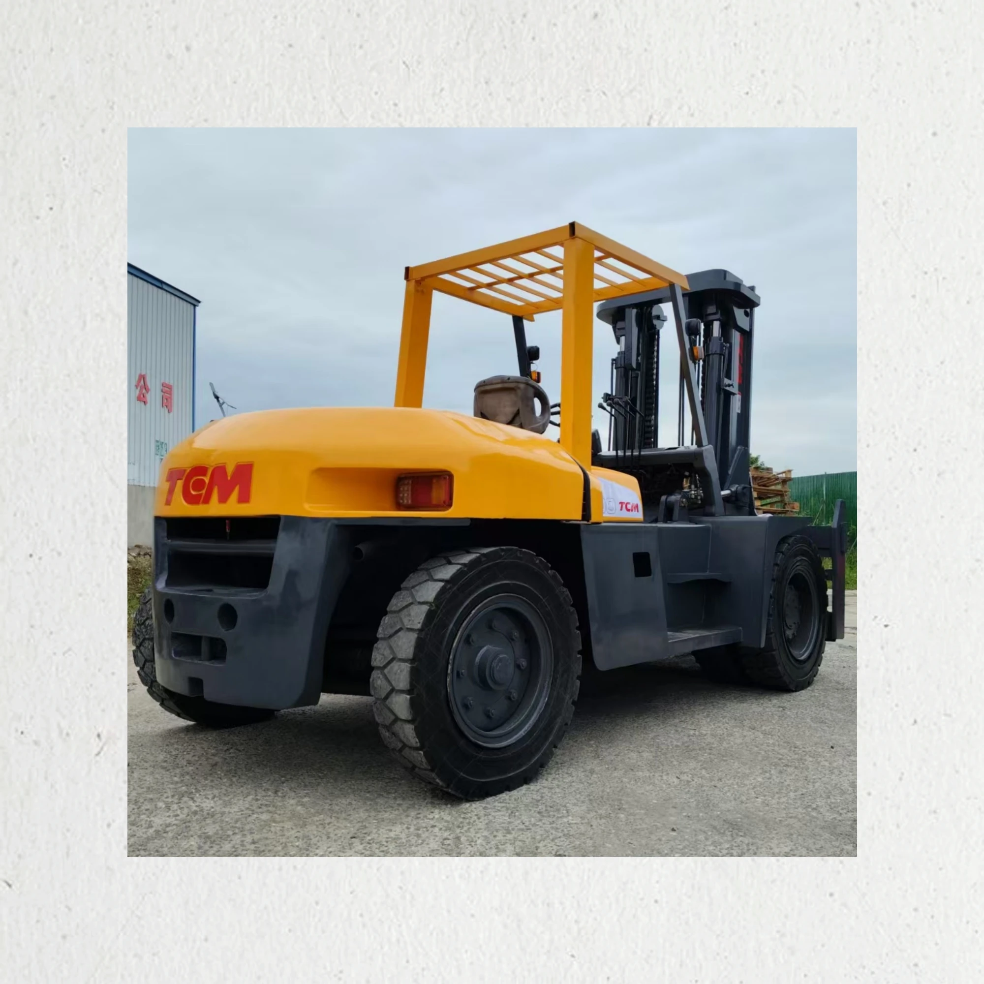 Most Popular Well Sold TCM 10Ton Forklift Used TCM FD100 TCM100 Forklift can load 4m height in stock with Fast Delivery for sale