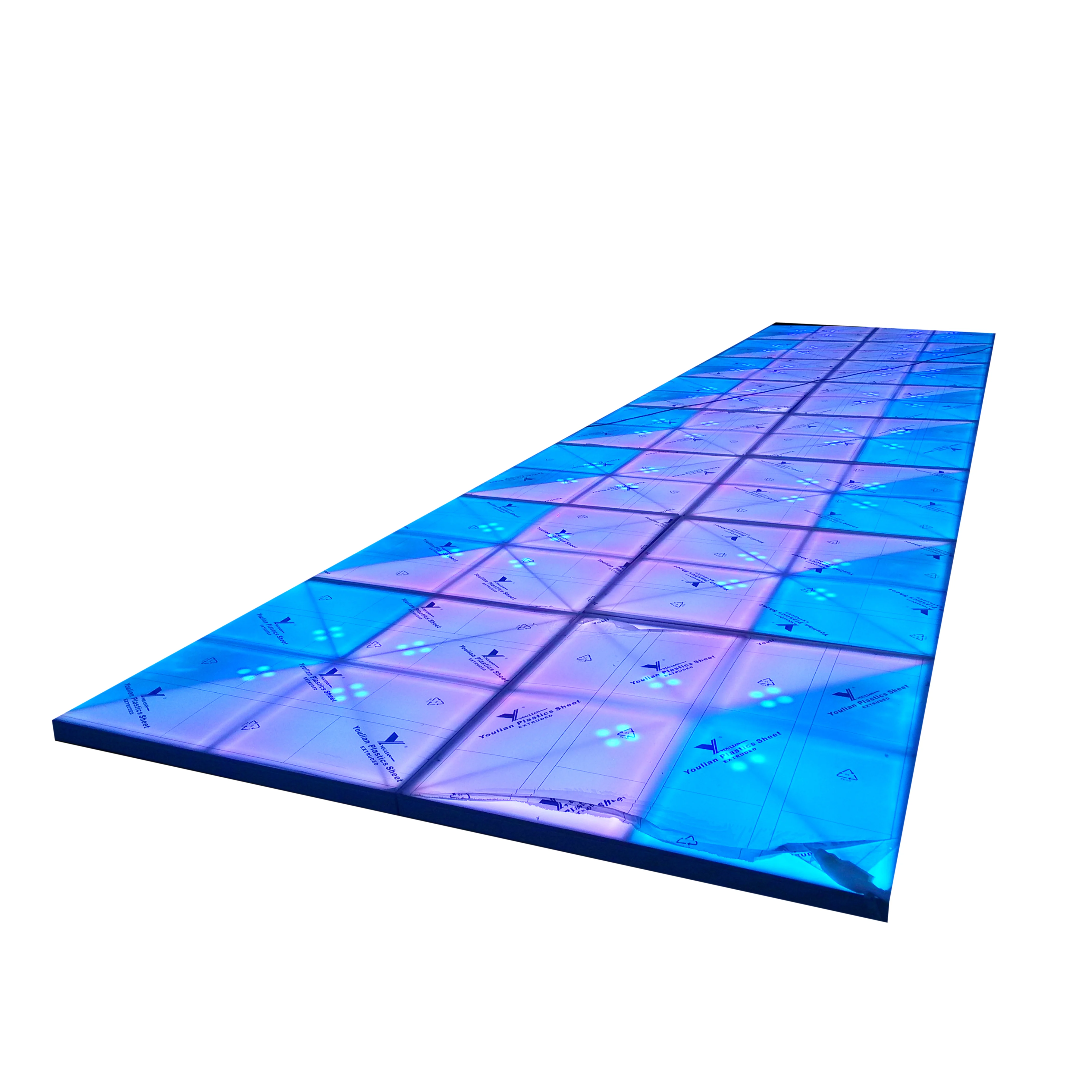 Disco Lighting DMX RGB Colorful Portable LED Dance Floor For Wedding Party Events