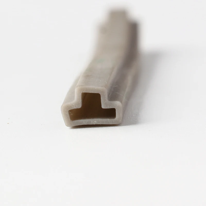 custom high temperture D shape silicone rubber gasket oven door  seals strip