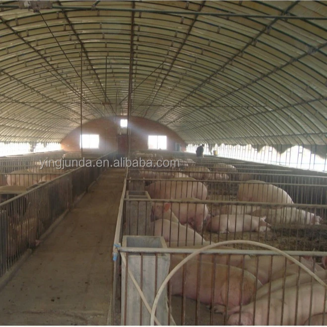 hot dip galvanized Pig fattening crate poultry equipment