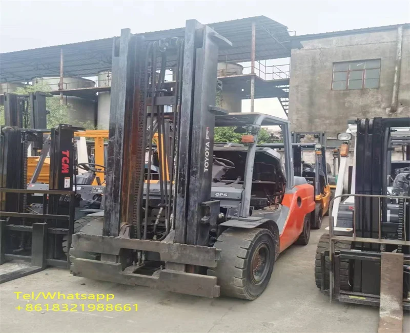 Toyota 5 tons forklift, excellent handling, make the handling work more efficient!