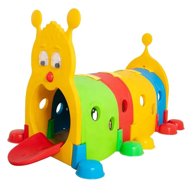 2020 hot sale  factory manufactured  kids Elf tunnel indoor and outdoor playground plastic kids tunnel toys