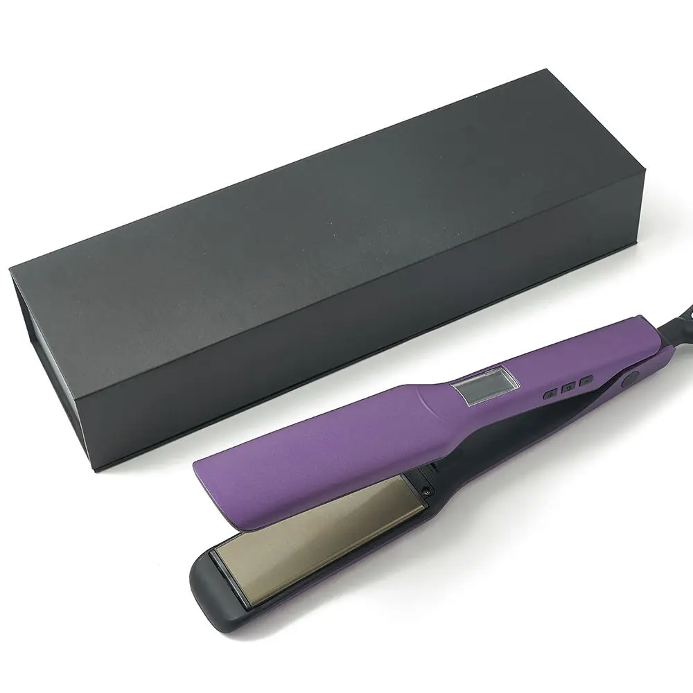 Straightening Irons Fast Warm-up Thermal Performance High Quality logo Customize Titanium Hair Straightener