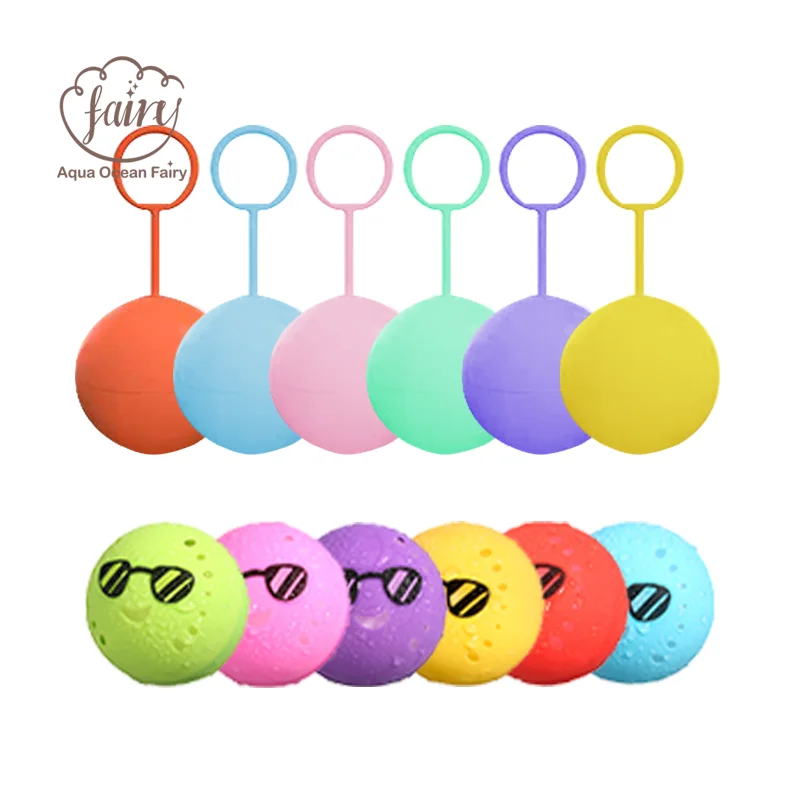 Custom Silicone Pool Beach Bath Toys Reusable Water Balloons Fast Refillable for Kids Children Water Fight Game Summer Party