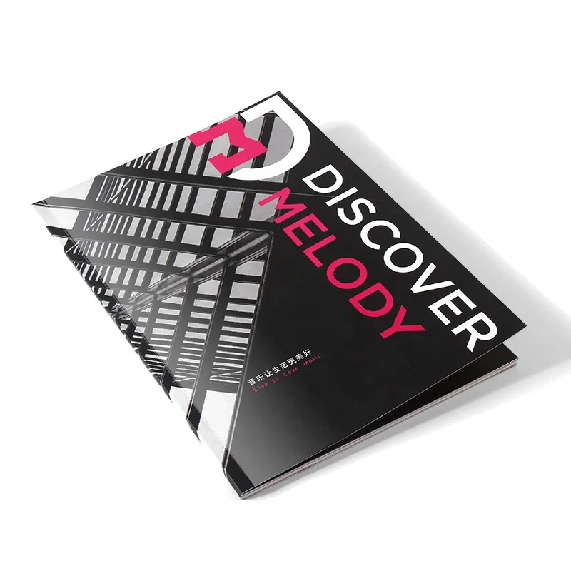 High Quality Custom Cheap Print Flyer Good Quality Catalogue Booklet Manual Brochure Printing Service