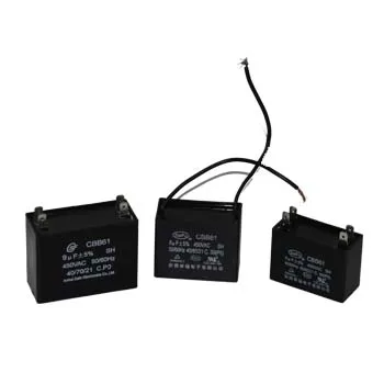 450VAC  50/60Hz Cbb61 Metallic Polypropylene run Capacitor fan capacitor
