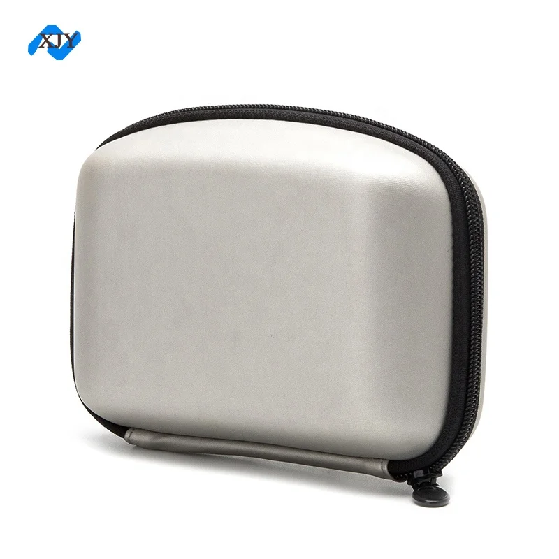 OEM Custom Design Silver PU Leather Hard Shell Case for Electronics Tools Cosmetics Special Purpose Bags & Cases - case Only
