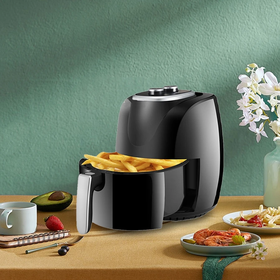 
Oilless And No Smoke 1500W 5 Liter Capacity Air Fryer With 30 Minutes Timer 