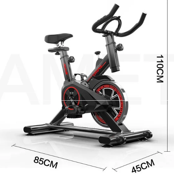 Sunny Health Endurance Magnetic Belt Drive Cycling Exercise Bike Stationary Upright Spinning Bike
