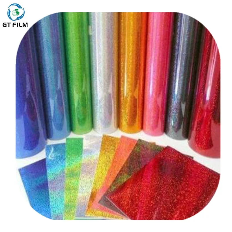 Factory lowest price repro laser film customize jumbo pet lamination printed and packaged film