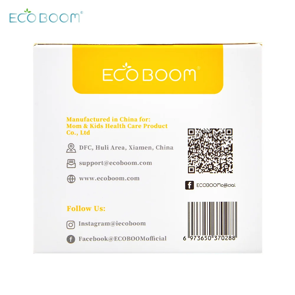 ECO BOOM organic eco friendly degradable nature thick women 360mm factory brand panty liner