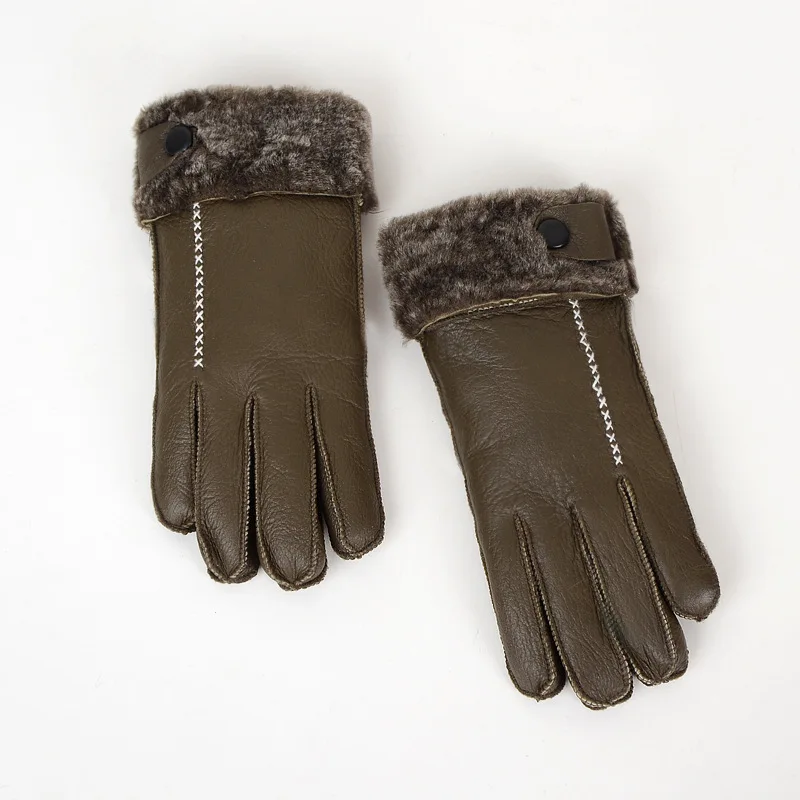 The Queen Of Quality Women Sheepskin  Cheap Leather Warm Fur