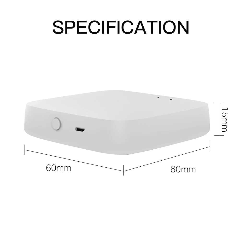 Шлюз Tuya для умного дома Zigbee Hub подключение к Wi-Fi маршрутизатору решения