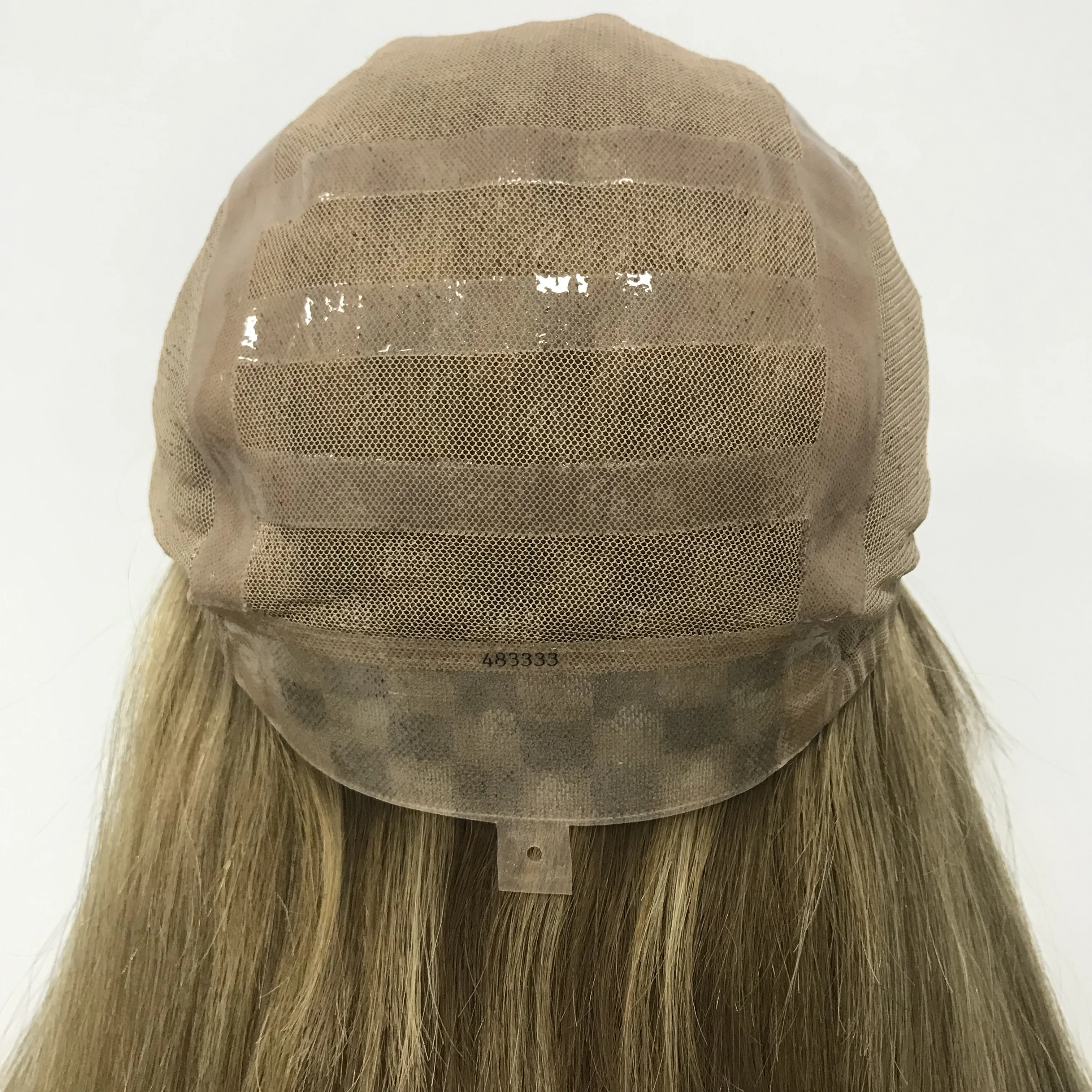 2023 Lace Silk Top Silicone Base Grade Blonde Xs Small Ombre Blond Medical Wig Human Hair For Woman For Cancer Patients Alopecia