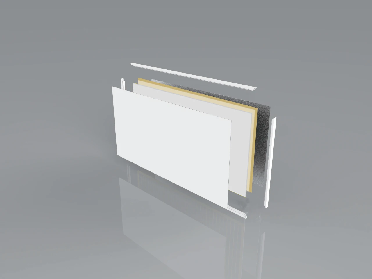 Hot Sale 600 watts White carbon crystal Surface Electric Heating Wall Panel Far Infrared heaters