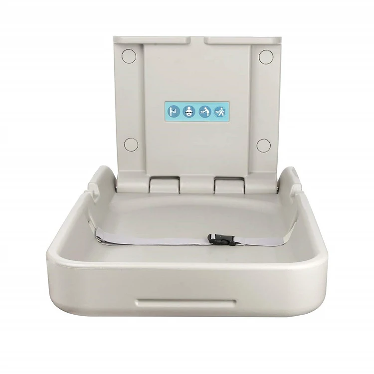 
Hospital foldable baby diaper basket changing station change table mat for baby wall mounted for parents taking care 