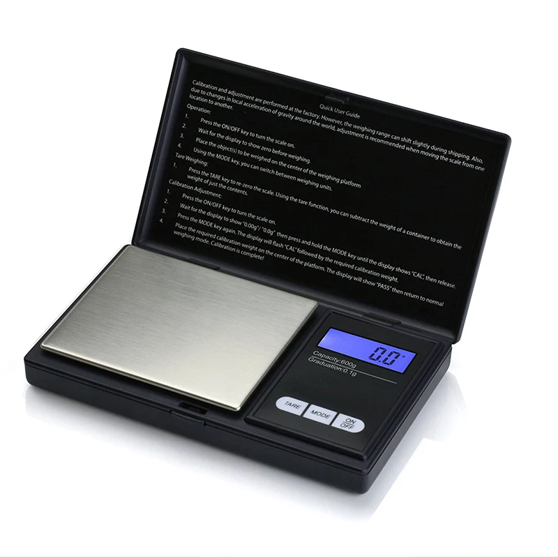 Changxie Hot Selling 0.01 Show Screen Weighing Electronic Balance Gram Digital Pocket Scale Jewelry Diamond Scale