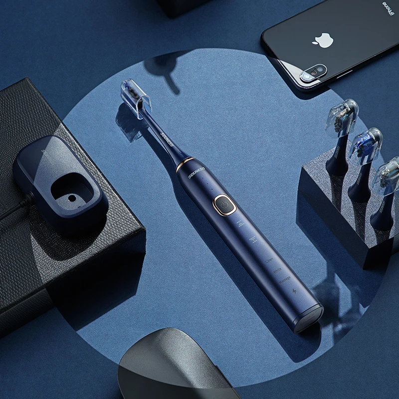 Перезаряжаемые 5 Режим головной изготовитель водонепроницаемый IPX7 usd Тип C Ультразвуковая электрическая зубная щетка для зубных щеток