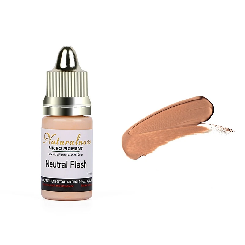 Hot Selling Tattoo Liquid color 12ml Eyebrow Contact Lenses Eyeliner Eyebrow Color Lotion