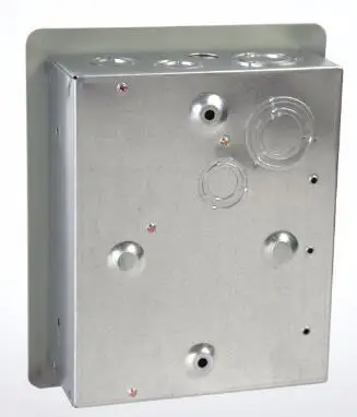 Metal Electrical Control Breaker Box High Quality Multi-Space Main Breaker Panel squared outdoor waterproof electrical box