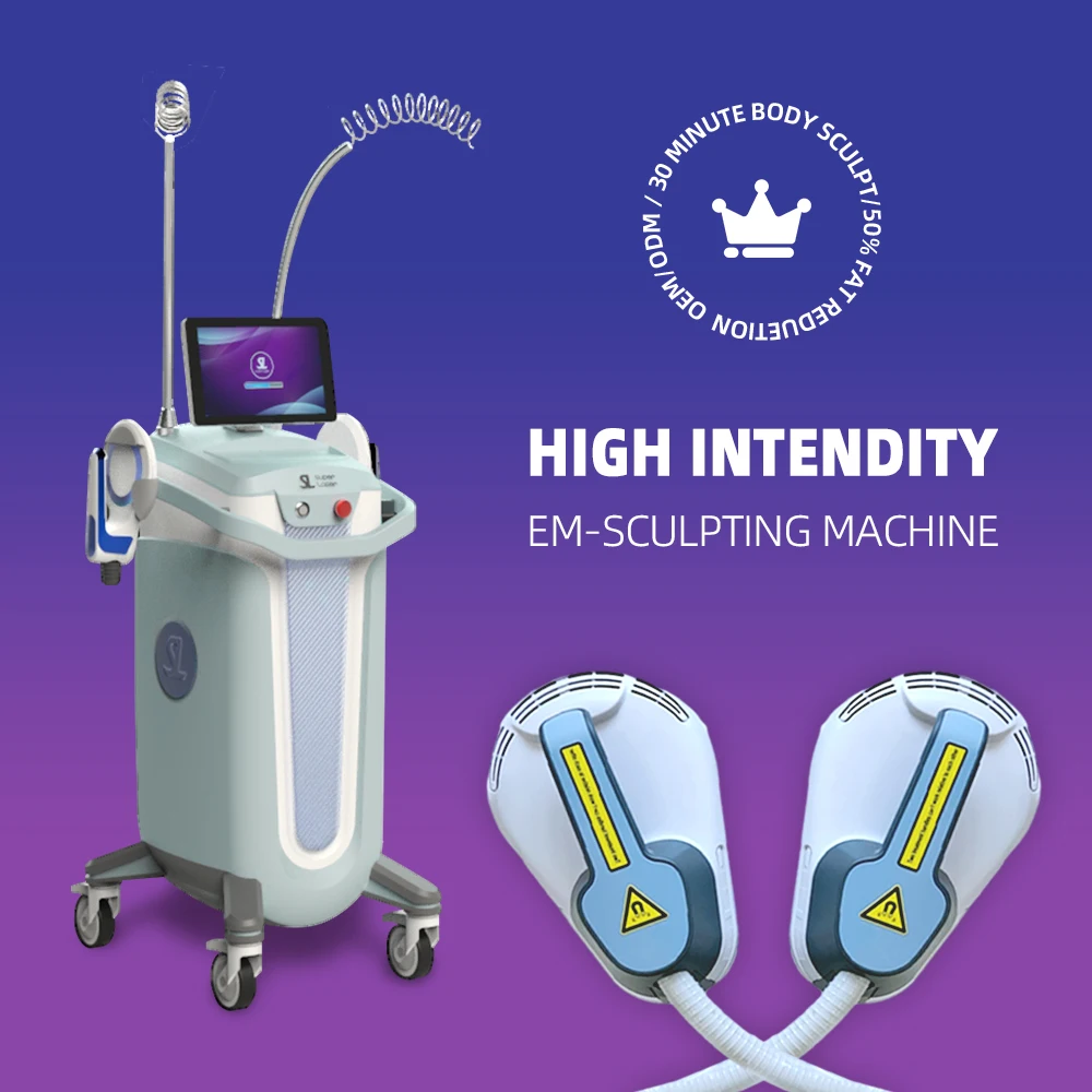 Factory Directly Ems Shaping Sculpt Machine 4 Handle Body fat removal Sculpt Slim Beauty Muscle Stimulator