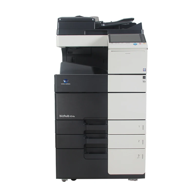 Konica Minolta Bizhub 458 использовал копировальный аппарат A3 черно-белый С опциональной функцией факса