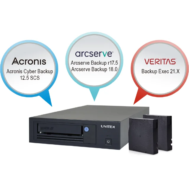 Secure data storage tape system highly convenient lto 8