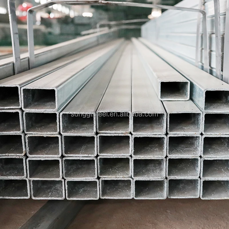 Factory Price Cheap ASTM A36 50x50 fence 2x3 galvanized e 40x80 rectangular square hollow section shs rhs steel rectangular tube