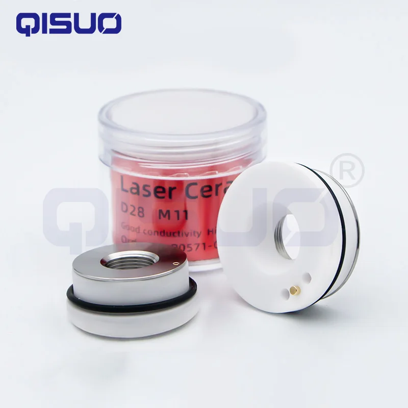 Волоконный лазер D28 D32 керамическое кольцо для волоконной машины насадки держатели лазерного