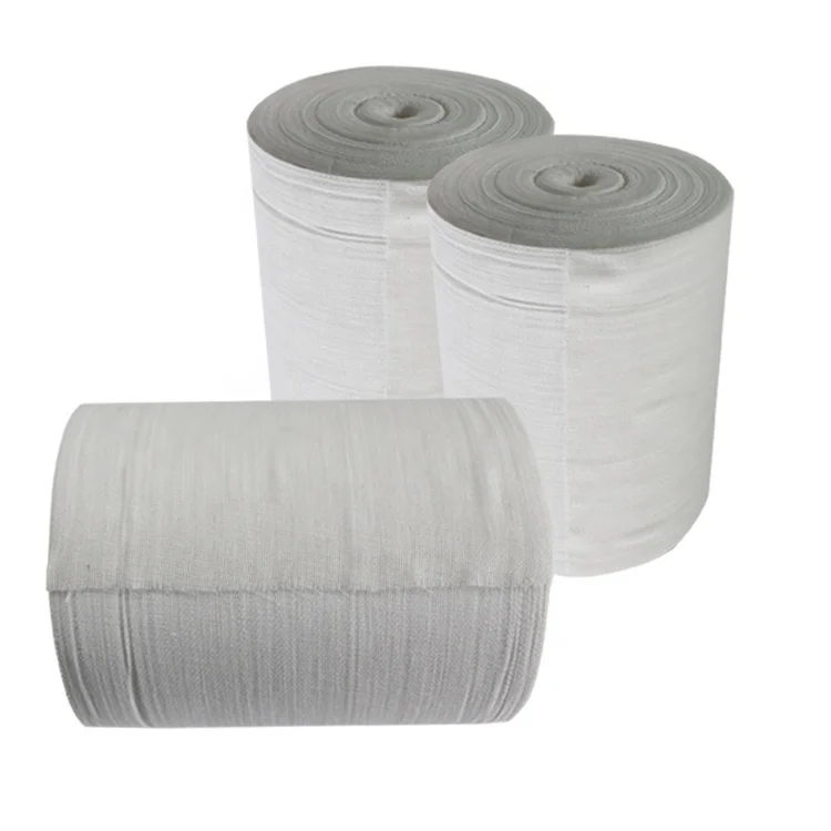 4 Ply Jumbo Medical Bleached Hydrophilic Absorb Cotton Gauze Roll