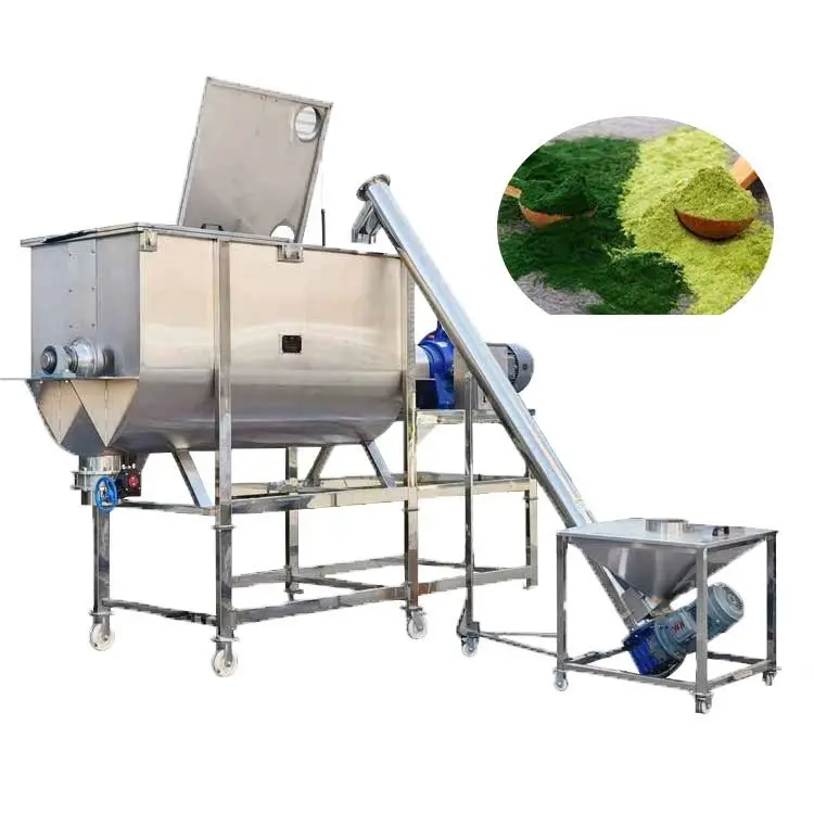 stainless steel powder mixer for food spice mixing powder mixer blender mix machine for dry grain mental powder mixer