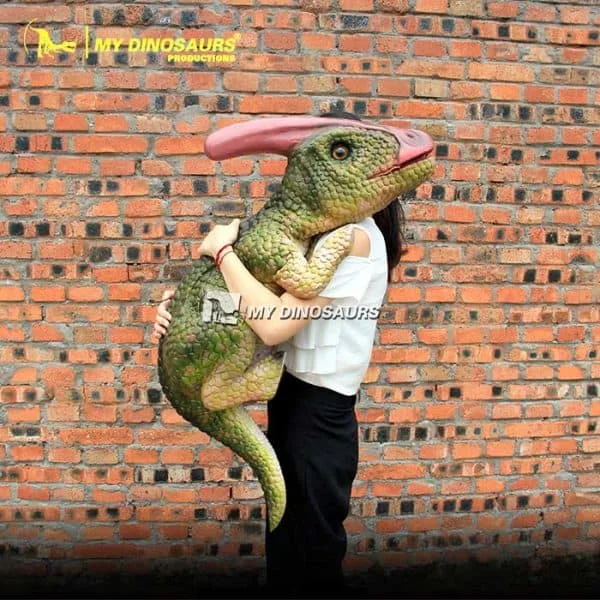 My Dino Party Decoration Baby Parasaurolophus Dinosaur Puppet Small Dinosaur
