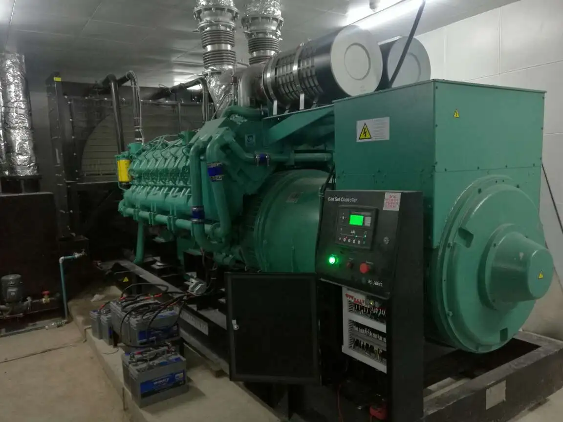 Промышленная электростанция 1250kva параллельный шкаф генератор природного газа 1000 Вт биогазовый