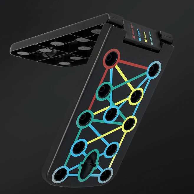 Multifunctional Foldable Push Up Bar Board Exercise Equipment Push-up Board Push Up Stand Bar Board