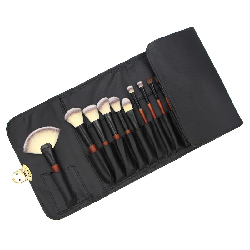 26pcs   Brushes Natural Hair Wooden  Makeup Brush Set Professional