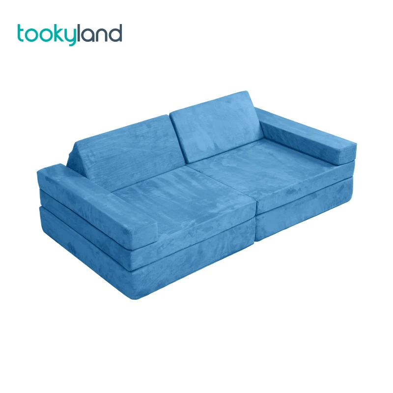 5 Color Kids Play Couch Folding Foam Soft Sofa Multifunctional Modular Home Furniture for Living Room