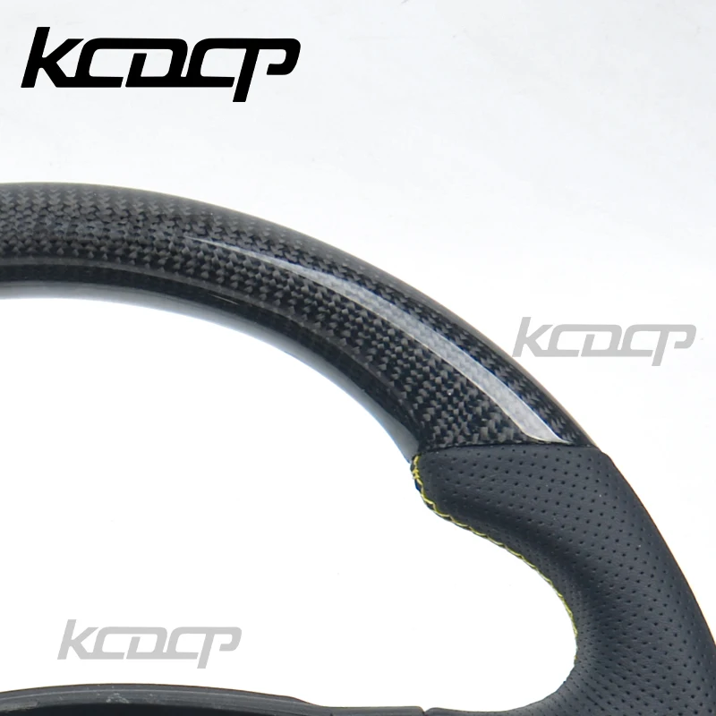 Fit For Jaguar E-PACE XE XEL XFL XJ F-TYPE XF F-PACE LED Carbon Fiber Steering Wheel