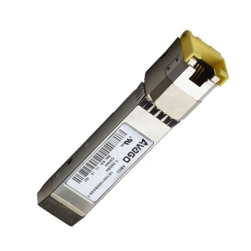 AVAGO ABCU-5730ARZ ,10/100/1000BASE-T 1.25 GBd SFP Electrical Transceiver over Category 5 Cable, RJ-45 Copper