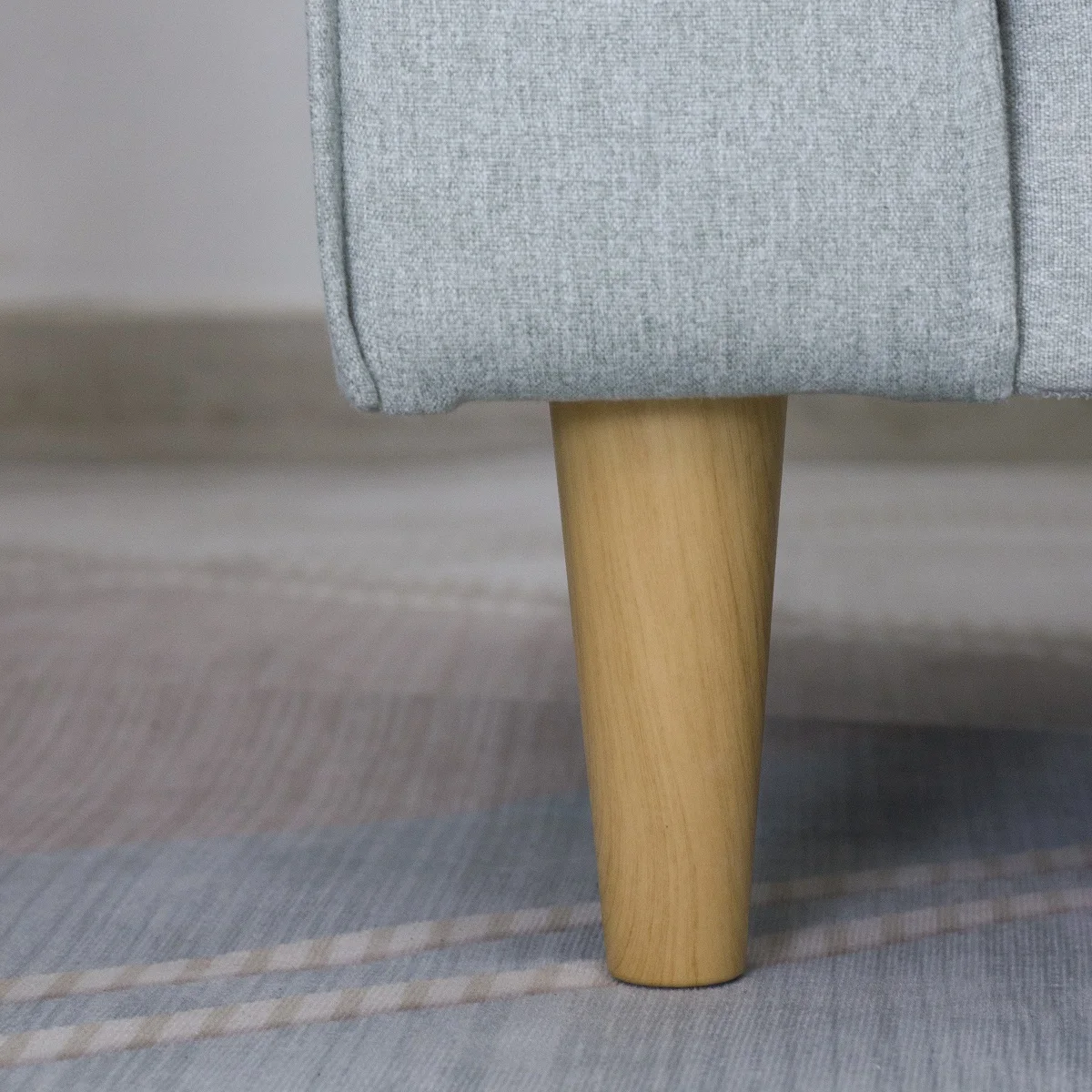 150mm Height Set Of 4pcs Wood Walnut Color Sofa Leg plastic Sofa Legs Modern For Living Home