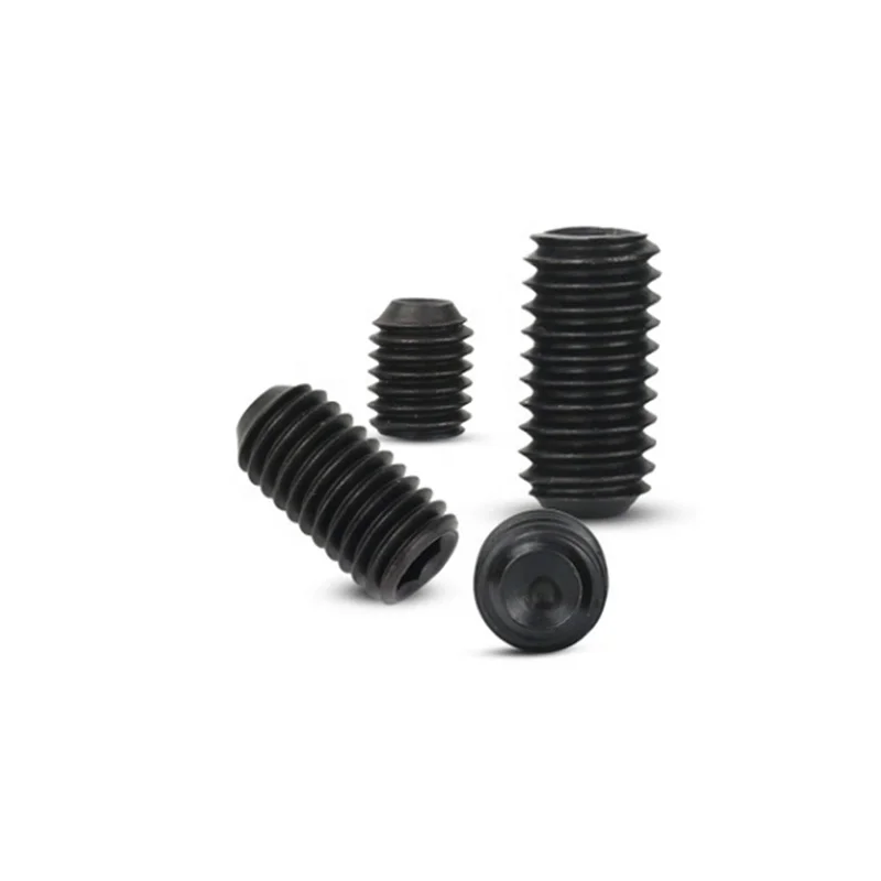 M2.5-0.45 * 6 вогнутой конец комплект внутренний шестигранный черный винт с однотонными чашки
