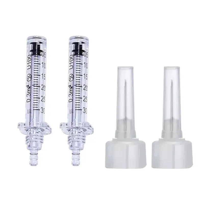 x 0.3ml 0.5ml Disposable Plastic Ampoule/syringe/needle For Hyaluronic Aicd Pen/gun