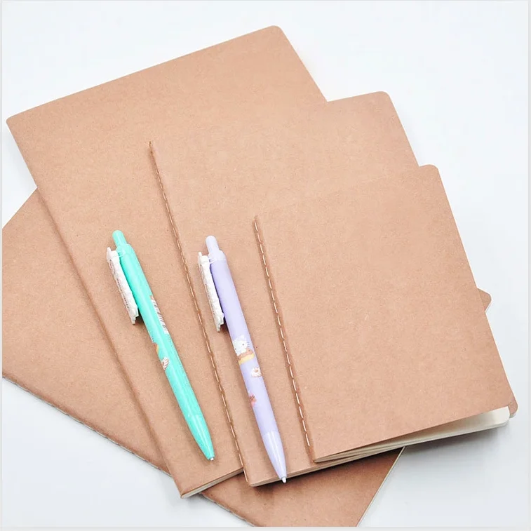 kraft paper notebook A4 car line book custom B5 student notes diary book A4 notebook custom Logo notebooks customization