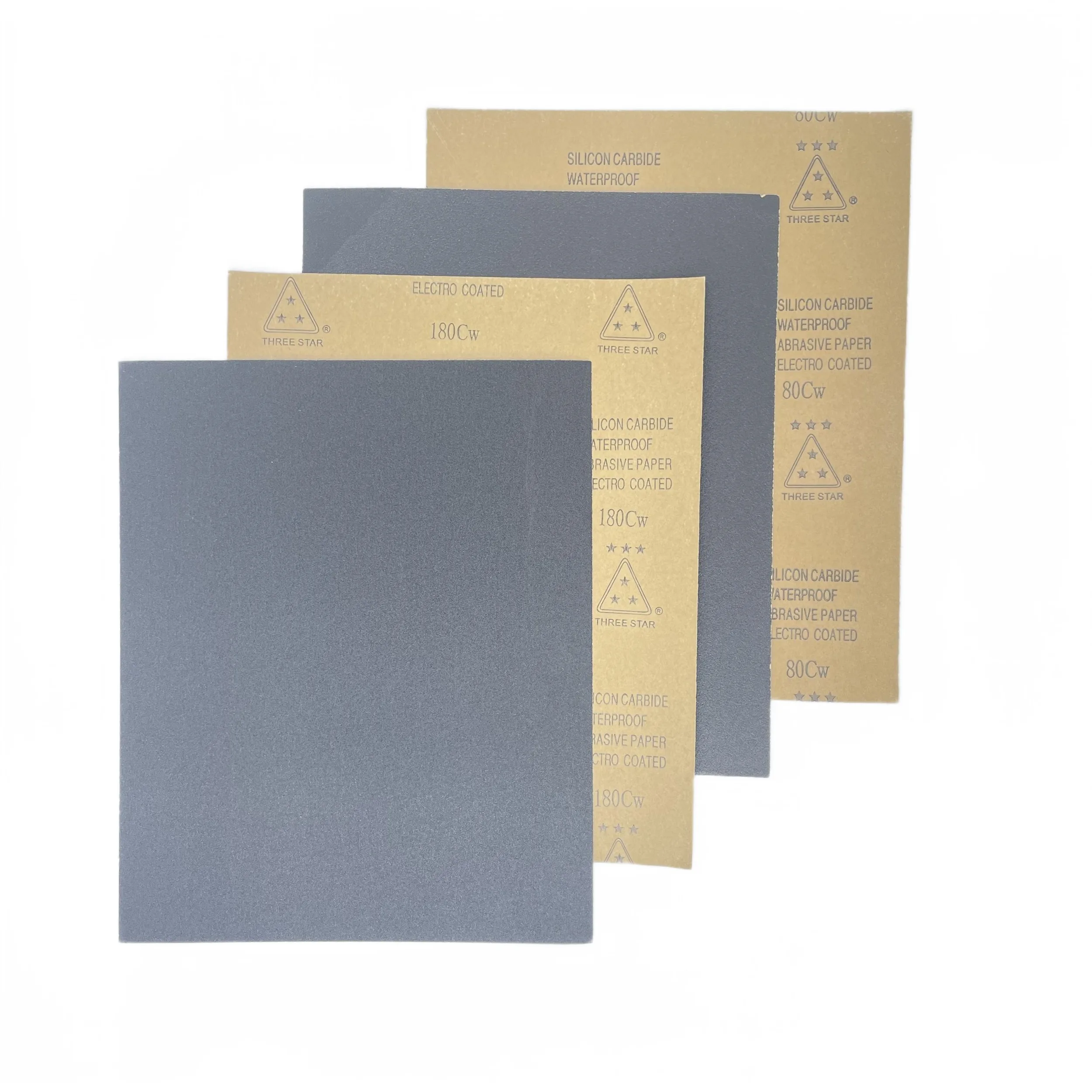 Waterproof Wet or Dry Alumina Sandpaper Waterproof Silicon Carbide Wet Sandpaper Sheet For Metal Stainless Wet and Dry Sandpaper