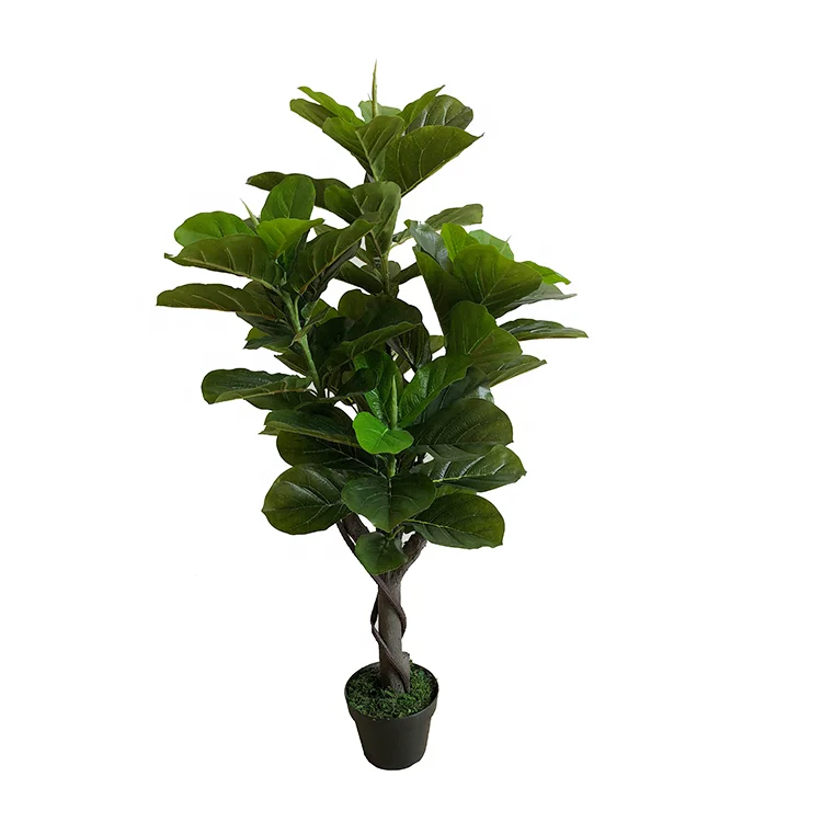 1.2m Artificial frond fiddle leaf fig tree 5614