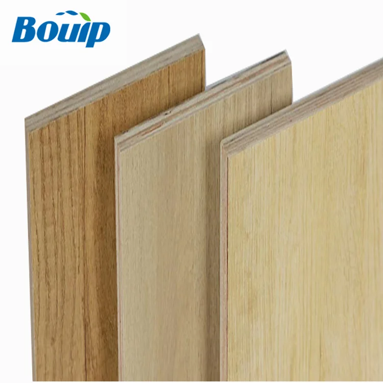 Good Quality OEM&ODM Waterproof Plywood Board Price 18mm 4x8ft E1 For Interior Decoration