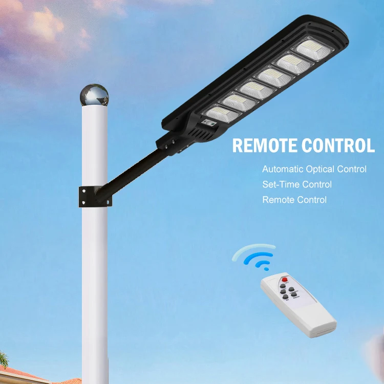 50W 60 Watt Led Outdoor All In One Integrated Waterproof Light Cell Lamp Top Solar Street Light