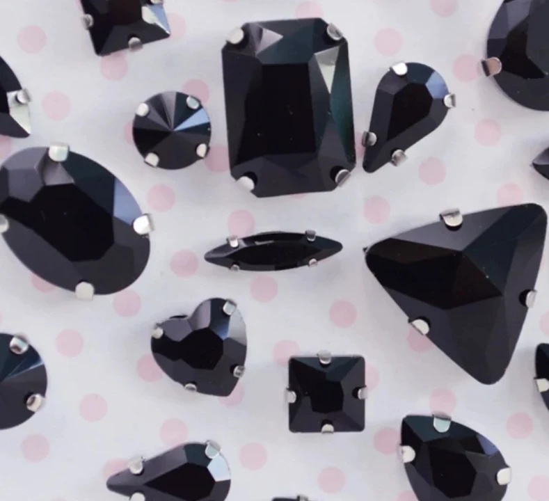 Fancy large topz factory wholesale baby neon color acrylic beads bulk crystal with claw setting