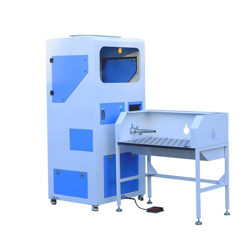 China Professional Manufacturer Fuda H219D Light Weight Down Jacket Automatic Pneumatic Drive Filling Machine