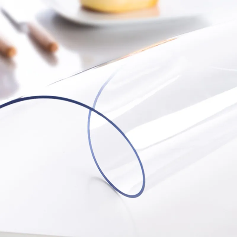 Fuxing Tiptop Customized Size Plastic Transparent Super Clear Soft Roll For Bag pvc soft roll pvc sheet clear